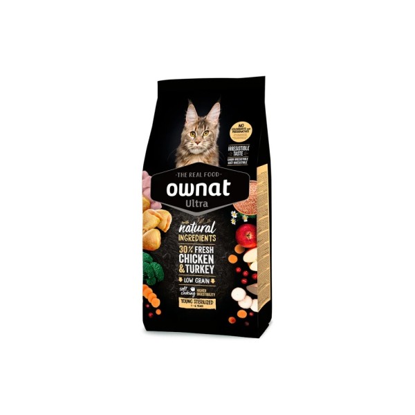 OWNAT ULTRA YOUNG STERILIZED ΚΟΤΟΠΟΥΛΟ&ΓΑΛΟΠΟΥΛΑ 400GR