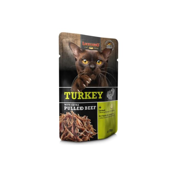 LEONARDO TURKEY & PULLED BEEF ΦΑΚΕΛΑΚΙΑ 70GR LEONARDO TURKEY & PULLED BEEF ΦΑΚΕΛΑΚΙΑ 70GR