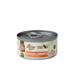 FISI PURE MEAT CAT ADULT ΚΟΤΟΠΟΥΛΟ & ΓΑΡΙΔΕΣ 80gr FISI PURE MEAT CAT ADULT ΚΟΤΟΠΟΥΛΟ & ΓΑΡΙΔΕΣ 80gr