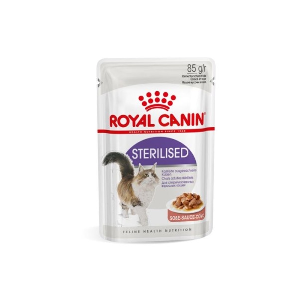 ROYAL CANIN STERILISED 12X85GR GRAVY