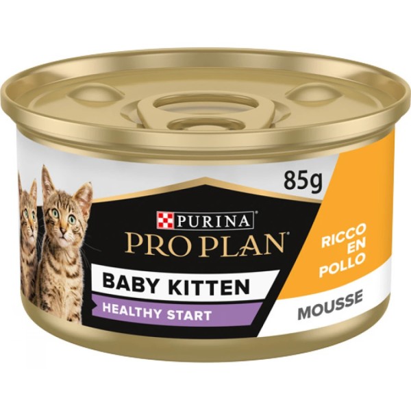 PRO PLAN BABY KITTEN MOUSSE CHICKEN 85gr PRO PLAN BABY KITTEN MOUSSE CHICKEN 85gr