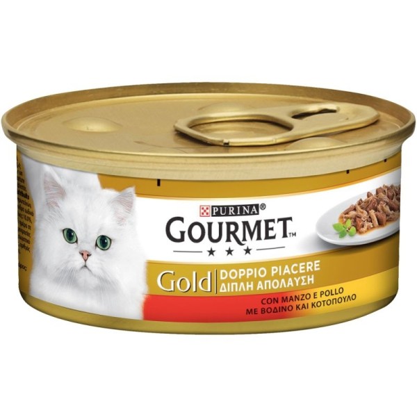 GOURMET GOLD DUO 24 Χ 85gr ΒΟΔΙΝΟ & ΚΟΤΟΠΟΥΛΟ (20+4ΔΩΡΟ) GOURMET GOLD DUO 24 Χ 85gr ΒΟΔΙΝΟ & ΚΟΤΟΠΟΥΛΟ (20+4ΔΩΡΟ)