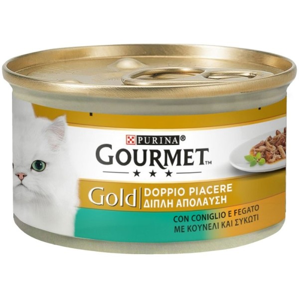 GOURMET GOLD DUO 24 Χ 85gr ΚΟΥΝΕΛΙ & ΣΥΚΩΤΙ (20+4ΔΩΡΟ) GOURMET GOLD DUO 24 Χ 85gr ΚΟΥΝΕΛΙ & ΣΥΚΩΤΙ (20+4ΔΩΡΟ)
