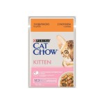 CAT CHOW KITTEN ΓΑΛΟΠΟΥΛΑ & ΚΟΛΟΚΥΘΑΚΙΑ ΣΕ ΖΕΛΕ 85gr CAT CHOW KITTEN ΓΑΛΟΠΟΥΛΑ & ΚΟΛΟΚΥΘΑΚΙΑ ΣΕ ΖΕΛΕ 85gr