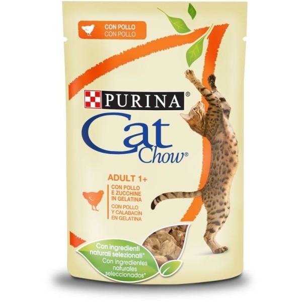 CAT CHOW ADULT ΚΟΤΟΠΟΥΛΟ & ΦΑΣΟΛΑΚΙΑ ΣΕ ΖΕΛΕ 26X85gr CAT CHOW ADULT ΚΟΤΟΠΟΥΛΟ & ΦΑΣΟΛΑΚΙΑ ΣΕ ΖΕΛΕ 26X85gr