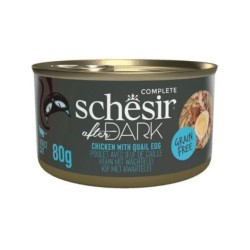 SCHESIR CAT AFTER DARK WHOLEFOOD ΚΟΤΟΠΟΥΛΟ ΜΕ ΑΥΓΟ ΟΡΤΥΚΙΟΥ 80g SCHESIR CAT AFTER DARK WHOLEFOOD ΚΟΤΟΠΟΥΛΟ ΜΕ ΑΥΓΟ ΟΡΤΥΚΙΟΥ 80g