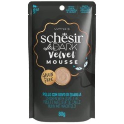 SCHESIR CAT AFTER DARK VELVET MOUSSE POUCH ΚΟΤΟΠΟΥΛΟ ΜΕ ΑΥΓΟ ΟΡΤΥΚΙΟΥ 80g SCHESIR CAT AFTER DARK VELVET MOUSSE POUCH ΚΟΤΟΠΟΥΛΟ ΜΕ ΑΥΓΟ ΟΡΤΥΚΙΟΥ 80g