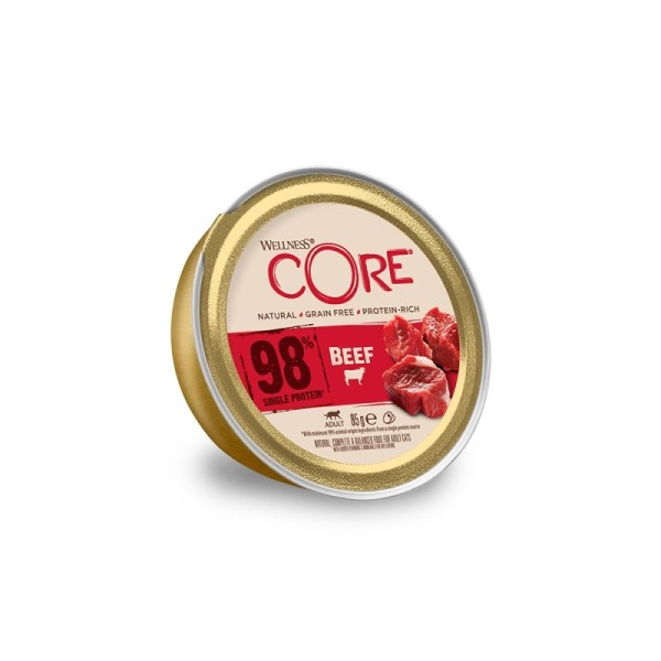 WELLNESS CORE CAT SINGLE PROTEIN ΠΑΤΕ ΒΟΔΙΝΟ 85GR WELLNESS CORE CAT SINGLE PROTEIN ΠΑΤΕ ΒΟΔΙΝΟ 85GR