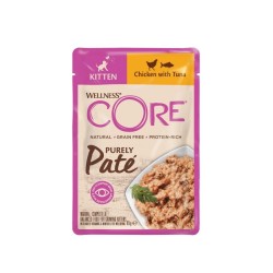 WELLNESS CORE KITTEN ΦΑΚΕΛΑΚΙ ΠΑΤΕ ΚΟΤΟΠΟΥΛΟ & ΤΟΝΟ 85gr WELLNESS CORE KITTEN ΦΑΚΕΛΑΚΙ ΠΑΤΕ ΚΟΤΟΠΟΥΛΟ & ΤΟΝΟ 85gr