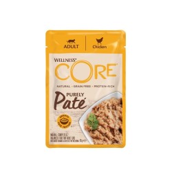 WELLNESS CORE CAT ΦΑΚΕΛΑΚΙ ΠΑΤΕ ΚΟΤΟΠΟΥΛΟ 85gr WELLNESS CORE CAT ΦΑΚΕΛΑΚΙ ΠΑΤΕ ΚΟΤΟΠΟΥΛΟ 85gr