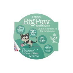 LITTLE BIG PAW CAT ADULT MOUSSE ΨΑΡΙΑ ΩΚΕΑΝΟΥ 85GR