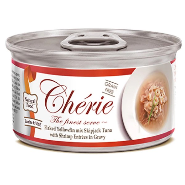 CHERIE TUNA & SHRIMP GRAVY 80GR CHERIE TUNA & SHRIMP GRAVY 80GR