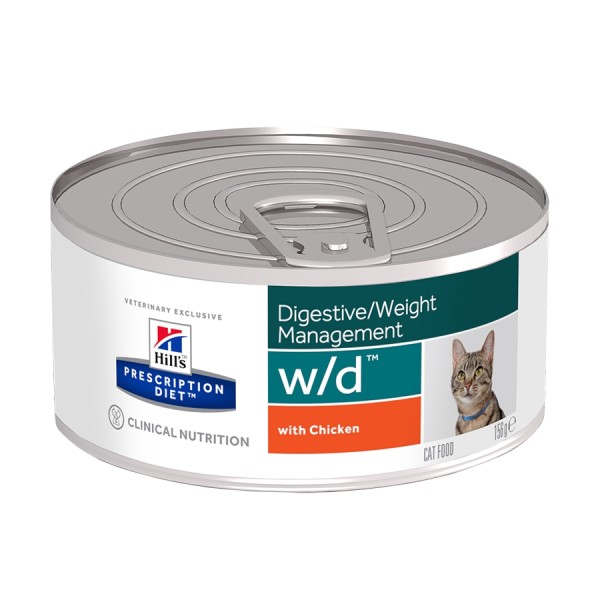 HILL'S PD FELINE W/D 24X156GR