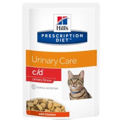 HILL'S PD FELINE C/D URINARY STRESS CHICKEN 85GR(ΦΑΚΕΛΑΚΙ) HILL'S PD FELINE C/D URINARY STRESS CHICKEN 85GR(ΦΑΚΕΛΑΚΙ)