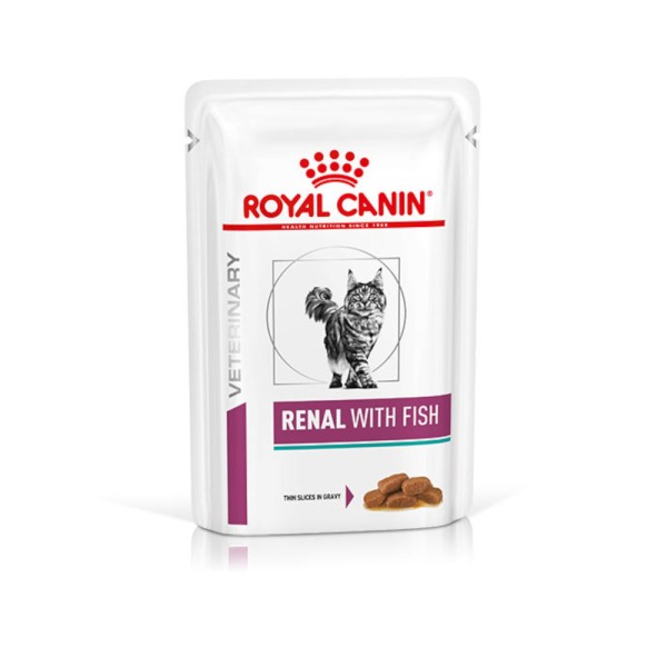ROYAL CANIN RENAL FISH CAT 85GR ROYAL CANIN RENAL FISH CAT 85GR