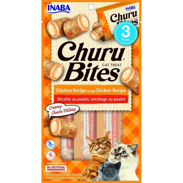 CHURU CAT BITES CHICKEN 30GR