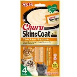 CHURU CAT SKIN & COAT CHICKEN 56GR