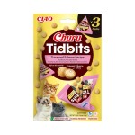 CHURU CAT TIDBITS WITH TUNA AND SALMON 36gr
