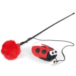 RECORD ΜΠΑΣΤΟΥΝΙ ΓΑΤΑΣ LADYBUG 40CM