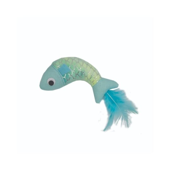 HAPPYPET ΠΑΙΧΝΙΔΙ ΓΑΤΑΣ MERMAID BLUE FISH HAPPYPET ΠΑΙΧΝΙΔΙ ΓΑΤΑΣ MERMAID BLUE FISH