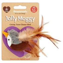 ROSEWOOD CATNIP TUNE CHASER BIRD ..