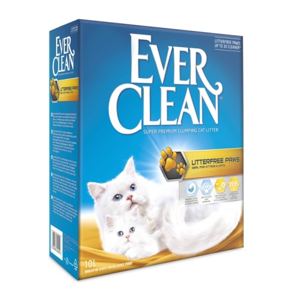 EVERCLEAN LITTERFREE PAWS 26LT (2X10LT 1X6LT)