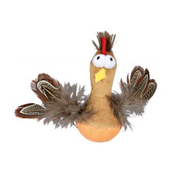 TRIXIE ΠΑΙΧΝΙΔΙ ΚΟΤΟΠΟΥΛΟ ΜΕ ΦΤΕΡΑ ΚΑΙ ΗΧΟ 10cm