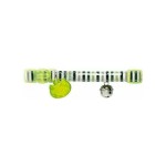 HUNTER CAT COLLAR GREEN GLOSSY STRIPES HUNTER CAT COLLAR GREEN GLOSSY STRIPES