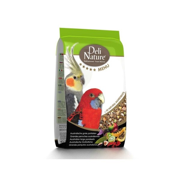 DELI NATURE 5* AUSTRALIAN PARAKEETS DOWN UNDER 800GR DELI NATURE 5* AUSTRALIAN PARAKEETS DOWN UNDER 800GR