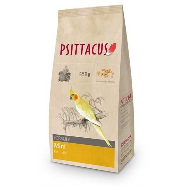 PSITTACUS PARROT PELLET MAINT.MINI FORMULA 450GR PSITTACUS PARROT PELLET MAINT.MINI FORMULA 450GR