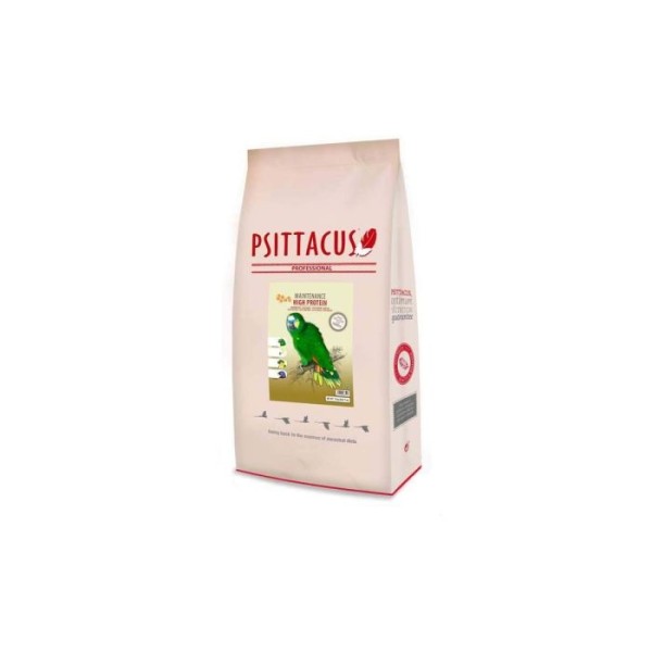 PSITTACUS PARROT PELLET MAINT.HIGH PROTEIN FORMULA 3KG. PSITTACUS PARROT PELLET MAINT.HIGH PROTEIN FORMULA 3KG.