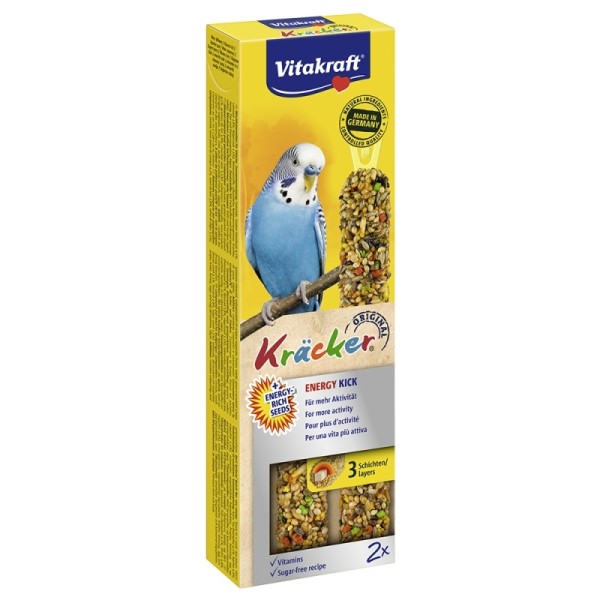 VITAKRAFT KRACKER ΓΙΑ ΕΝΕΡΓΕΙΑ ΓΙΑ ΠΑΠΑΓΑΛΑΚΙΑ 2ΤΜΧ VITAKRAFT KRACKER ΓΙΑ ΕΝΕΡΓΕΙΑ ΓΙΑ ΠΑΠΑΓΑΛΑΚΙΑ 2ΤΜΧ