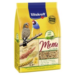 VITAKRAFT MENU PREMIUM ΓΙΑ ΕΞΩΤΙΚΑ ΠΤΗΝΑ ΜΕ ΜΕΛΙ 500GR VITAKRAFT MENU PREMIUM ΓΙΑ ΕΞΩΤΙΚΑ ΠΤΗΝΑ ΜΕ ΜΕΛΙ 500GR