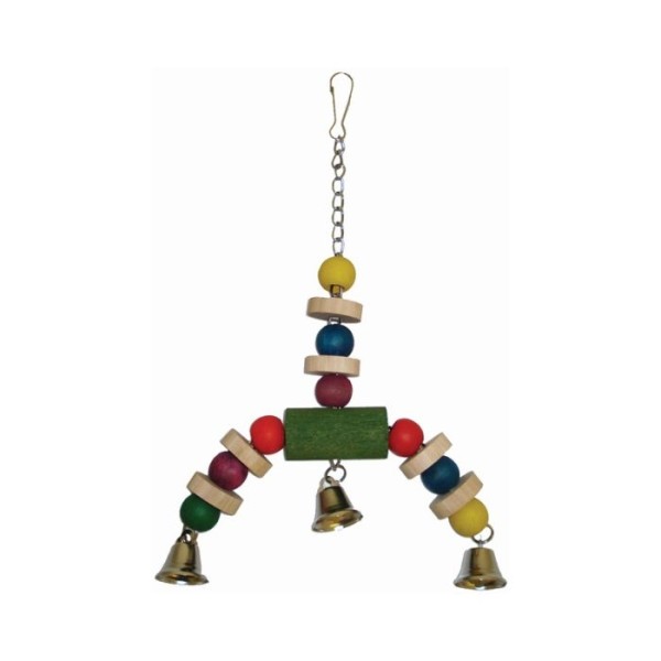 HAPPY PET JINGLER WOOD BIRD DAY 35cm HAPPY PET JINGLER WOOD BIRD DAY 35cm