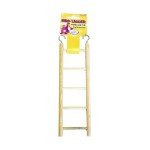 HAPPY PET ΞΥΛΙΝΗ ΣΚΑΛΑ ΠΤΗΝΩΝ 5 STEPS 24cm HAPPY PET ΞΥΛΙΝΗ ΣΚΑΛΑ ΠΤΗΝΩΝ 5 STEPS 24cm