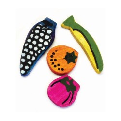 HAPPYPET NIBBLERS FRUIT 8.5cm 4pc