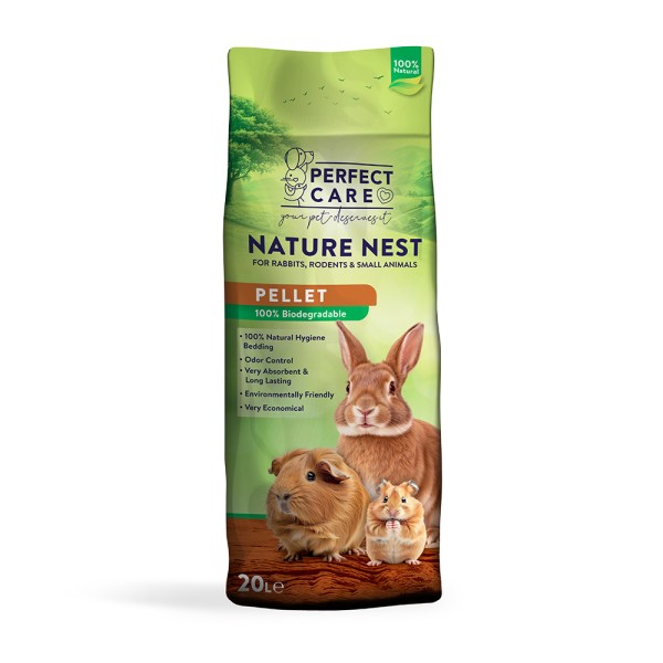PERFECT CARE NATURE NEST PELLET 20L/11KG PERFECT CARE NATURE NEST PELLET 20L/11KG
