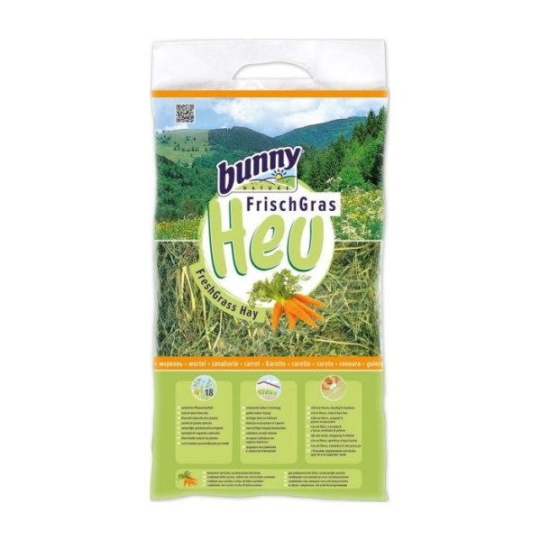 BUNNY ΧΟΡΤΟ FRESHGRASS HAY ΜΕ ΚΑΡΟΤΟ 500GR BUNNY ΧΟΡΤΟ FRESHGRASS HAY ΜΕ ΚΑΡΟΤΟ 500GR