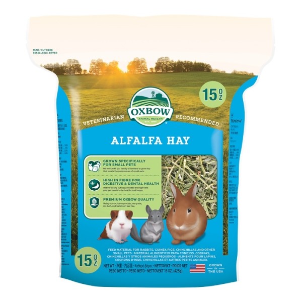 OXBOW ΧΟΡΤΟ ALFALFA HAY 425gr OXBOW ΧΟΡΤΟ ALFALFA HAY 425gr