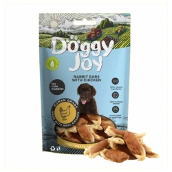 DOGGY JOY PUPPY RABBIT EARS WITH CHICKEN 90gr Σκύλος