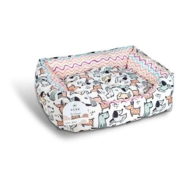 GLEE- ΚΡΕΒΑΤΙ DOGS ΓΚΡΙ Σκύλος