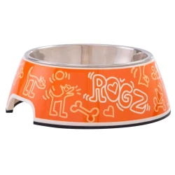 ROGZ ΜΠΩΛ ΣΚΥΛΟΥ BUBBLE ORANGE DOODLE ROGZ ΜΠΩΛ ΣΚΥΛΟΥ BUBBLE ORANGE DOODLE